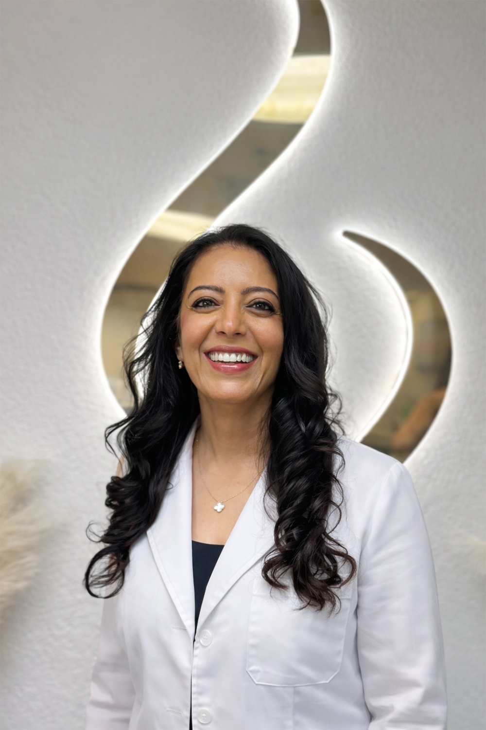 Dr. Kiran Bath at The Infinity Glow aesthetic and wellness practice in Placentia, CA